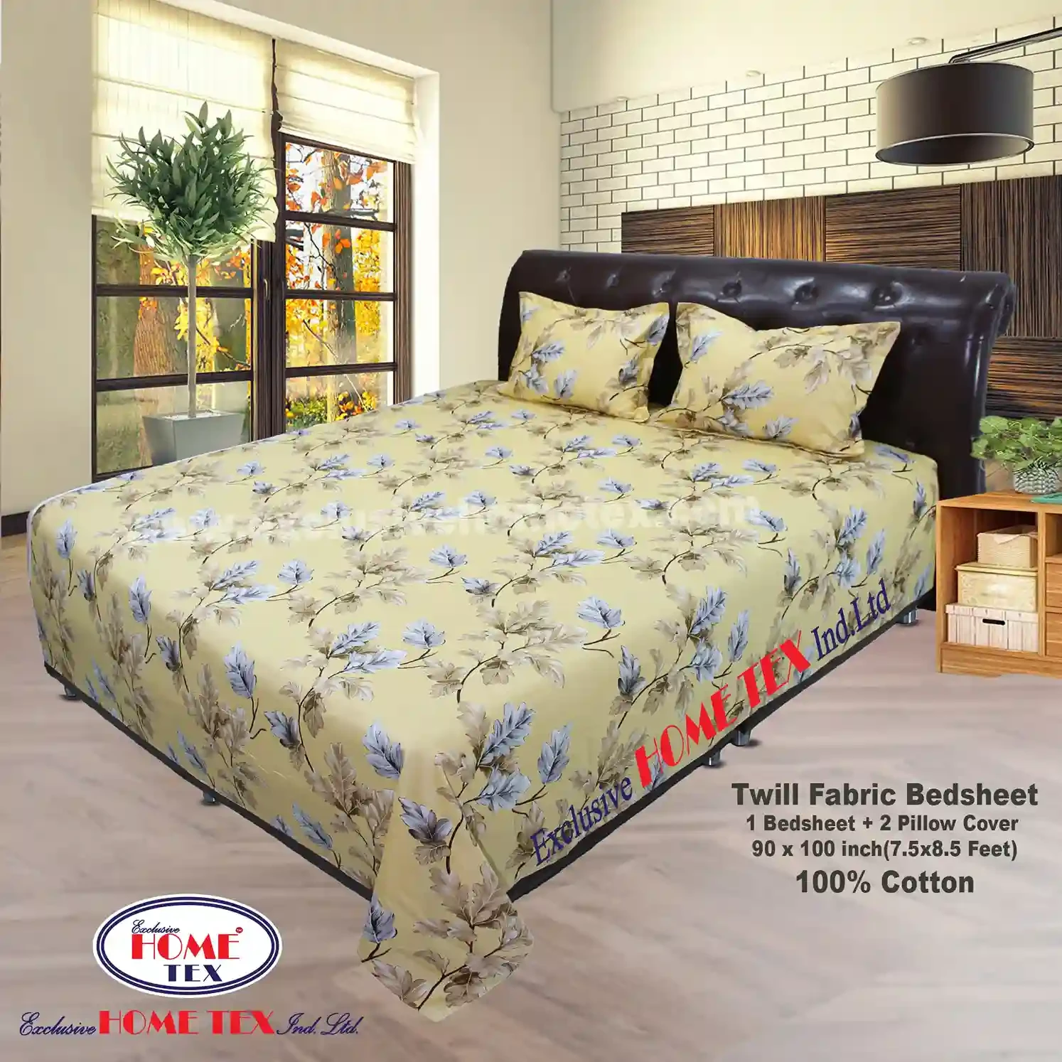 Twill Fabric Bedsheet (RT)