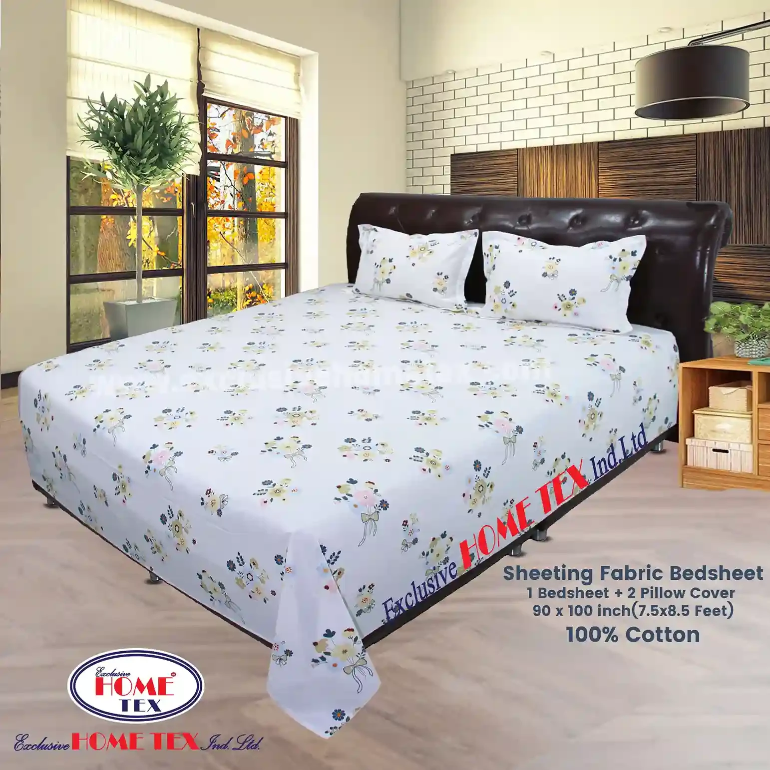 Sheeting Fabric Bedsheet (J-1)
