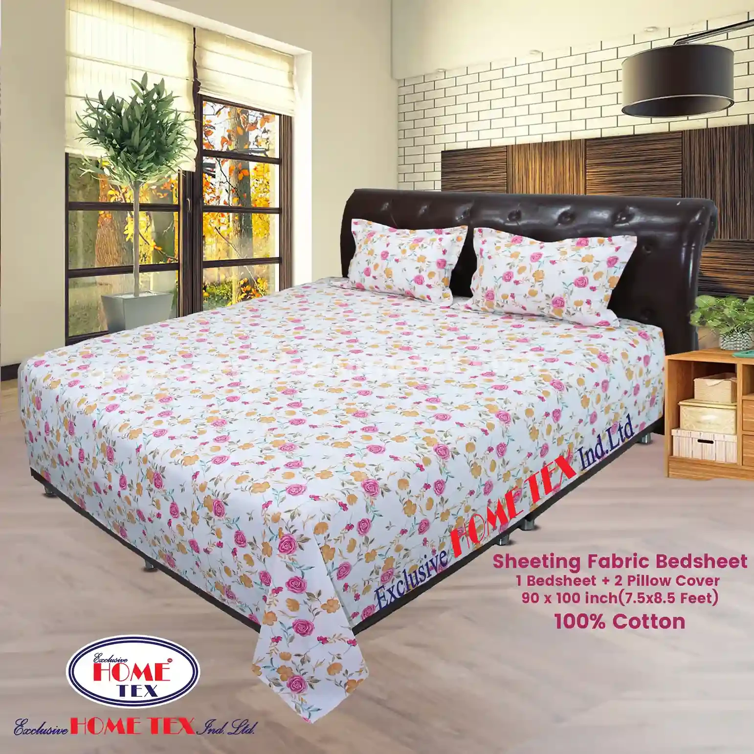 Sheeting Fabric Bedsheet (J-1)